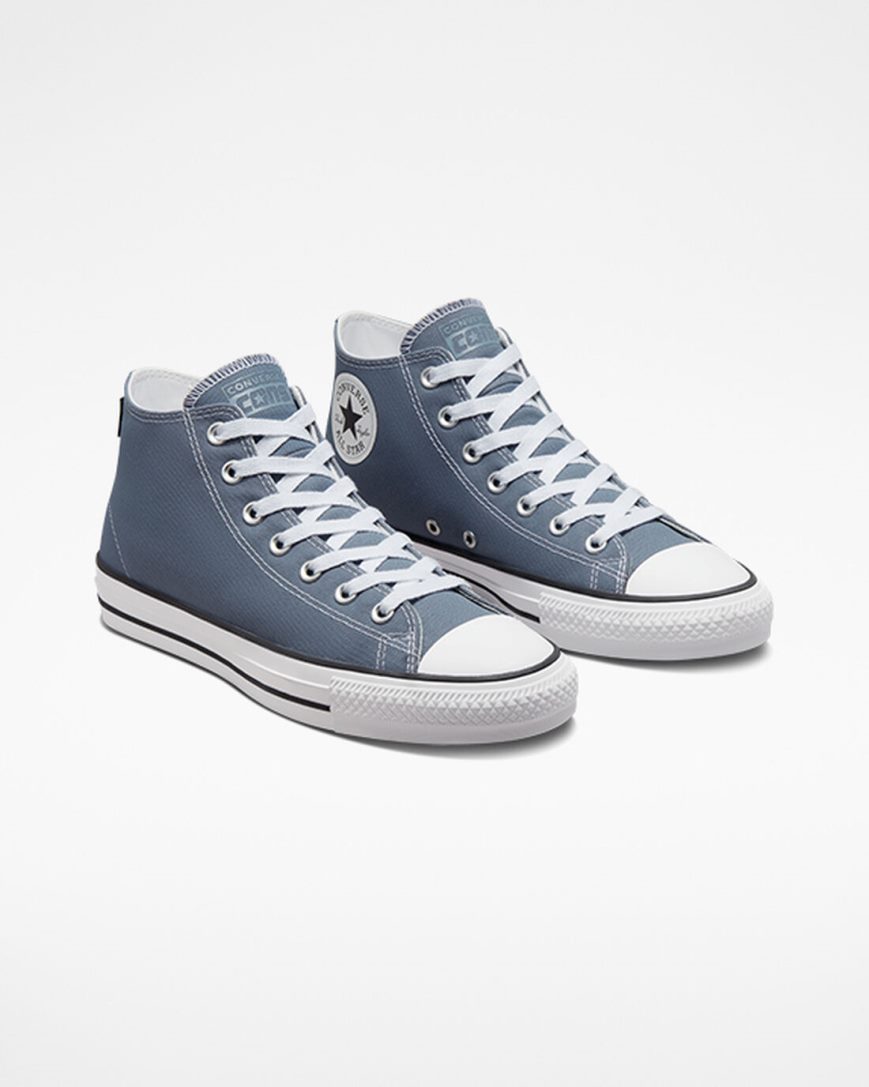 Tenis Skate Converse CONS Chuck Taylor All Star Pro Feminino Cinzentas Branco Pretas | PT K07539T